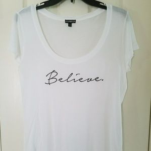 "Believe" Express Tee